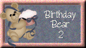 Birthday Bear Set