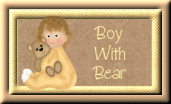 Boy With Bear Set